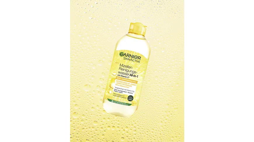 Garnier Skin Active Mizellen Reinigungswasser Vitamin C für müde Haut 400 ml