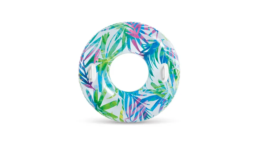 Intex - Schwimmring Transparent Tube 3 Motive 97cm