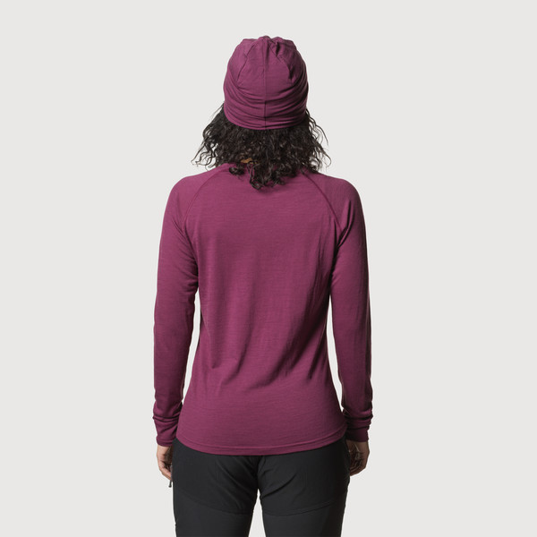 WOOLPA LS TEE W Damen - Funktionsshirt