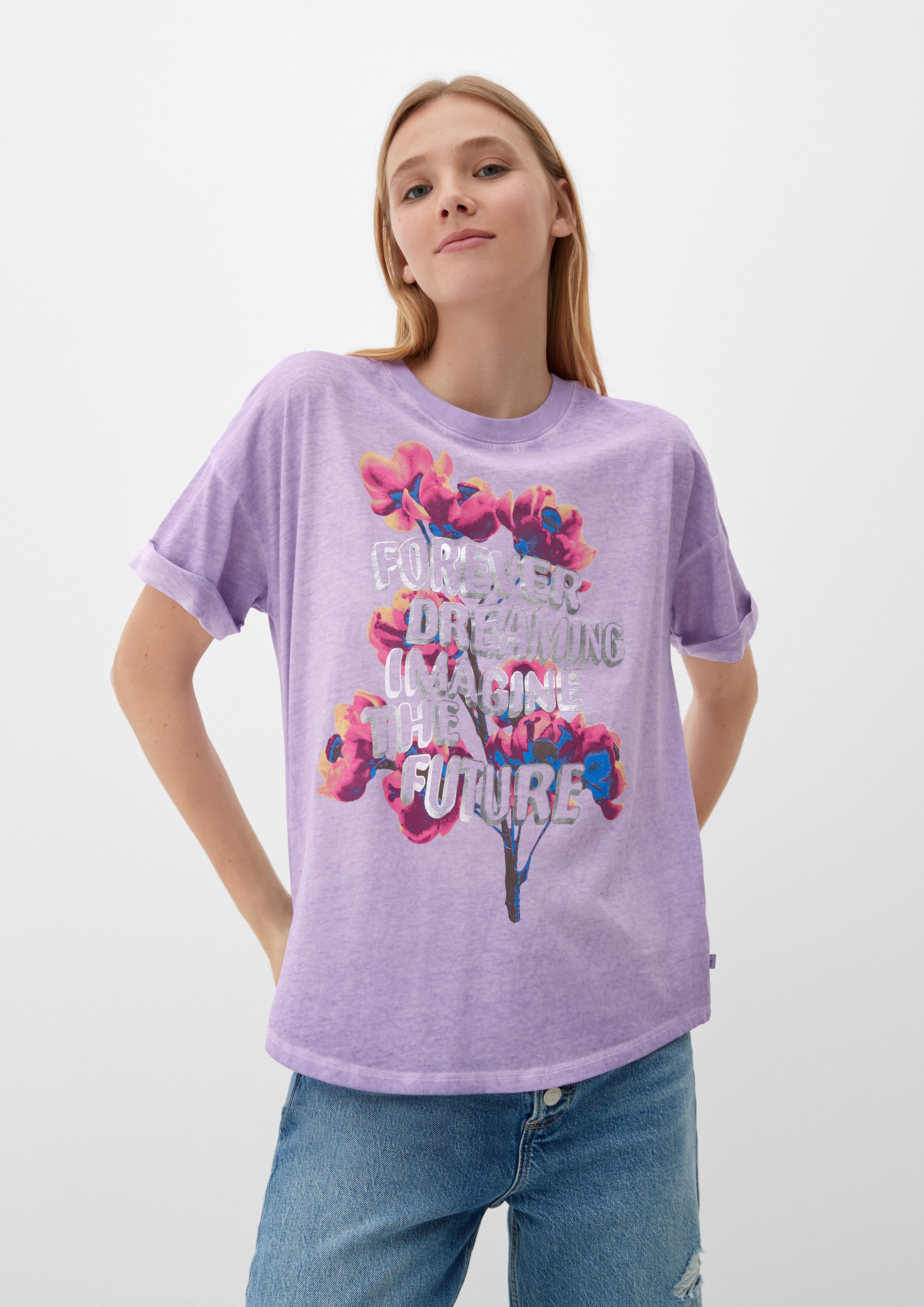 T-Shirt mit Frontprint  2127938-47D0