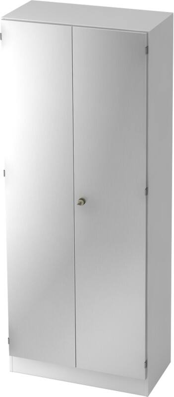 Hammerbacher Schrank 5FH Spanholz Weiß 800 x 420 x 2.004 mm