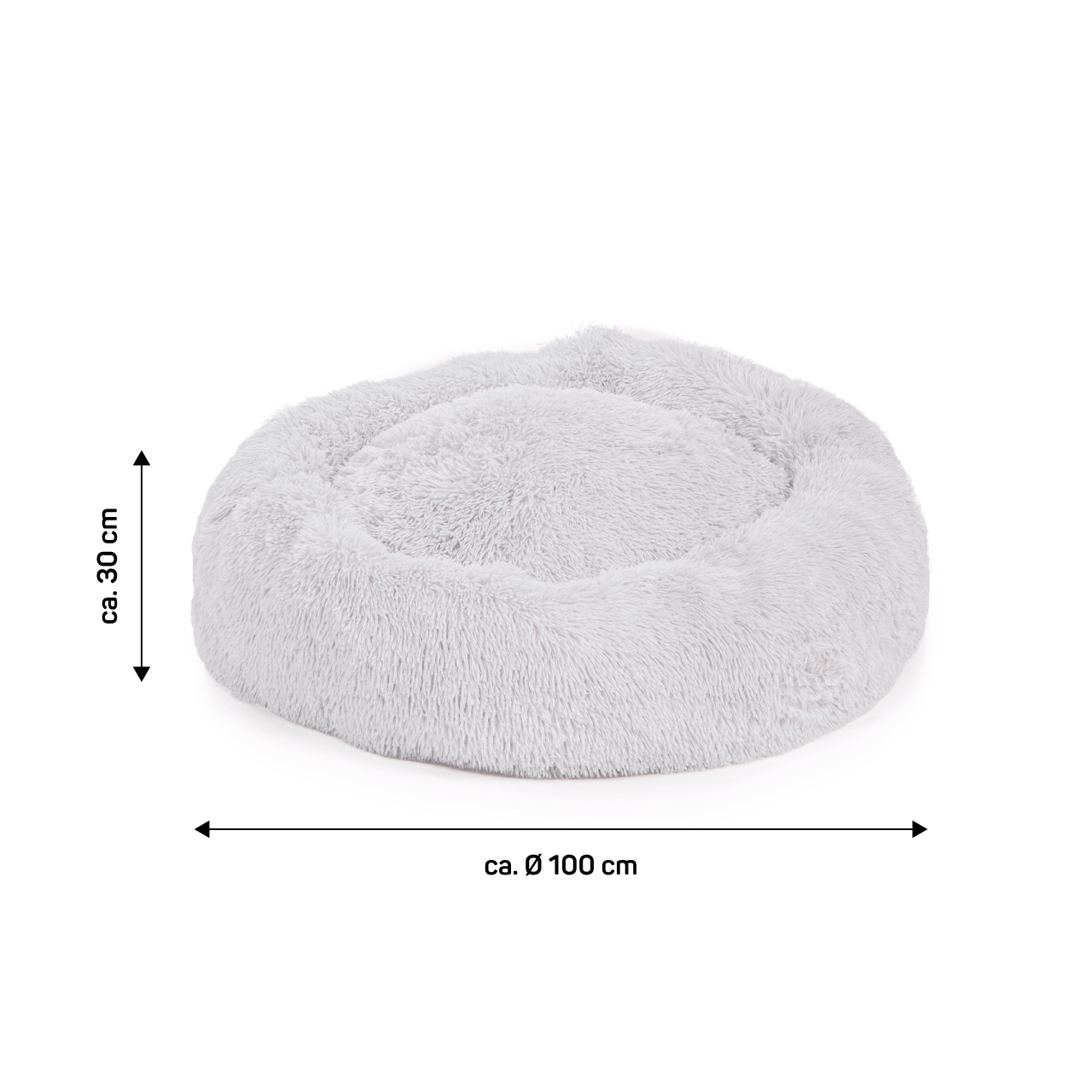 LITTLE LORD Hundebetten LITTLE LORD Hundebett Ceddie hellgrau XL