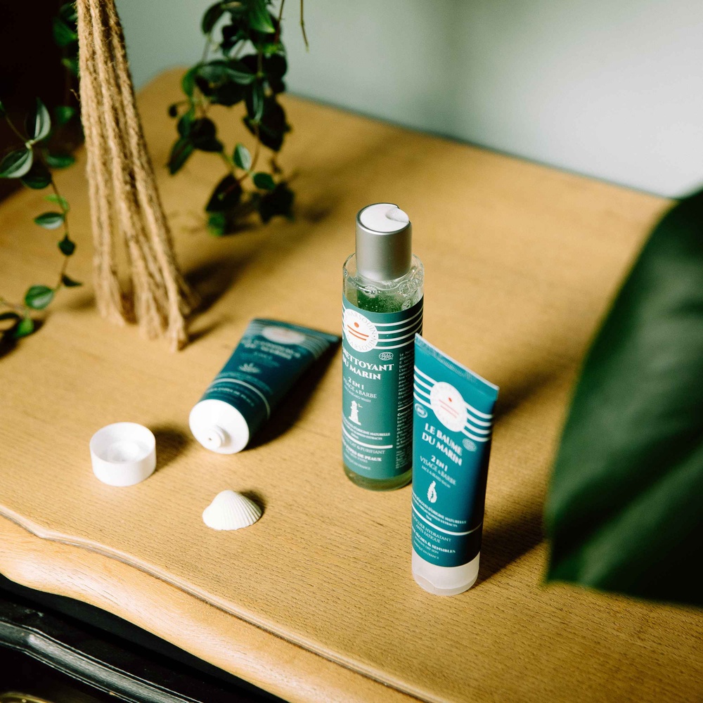 le marsouin Coffret visage Trio du Marin Coffret soin visage