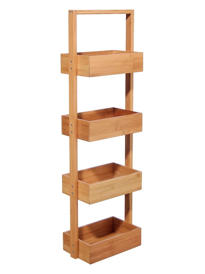 Joybos Badezimmerregal in Hellbraun - (B)28 x (H)88 x (T)16 cm günstig kaufen onesize