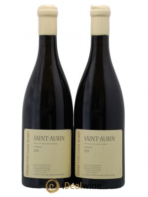 Saint-Aubin Le Banc Pierre-Yves Colin Morey  2018 - Lot de 2 Bouteilles