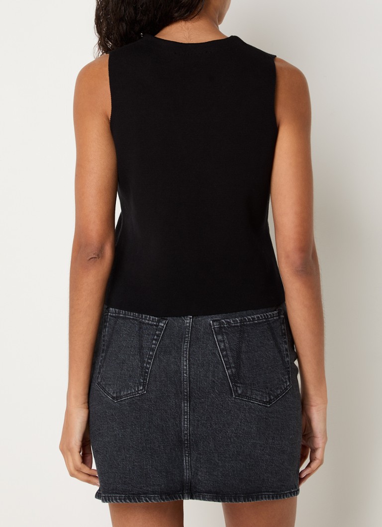 ARMEDANGELS Malkaa fine-knit vest in organic cotton blend