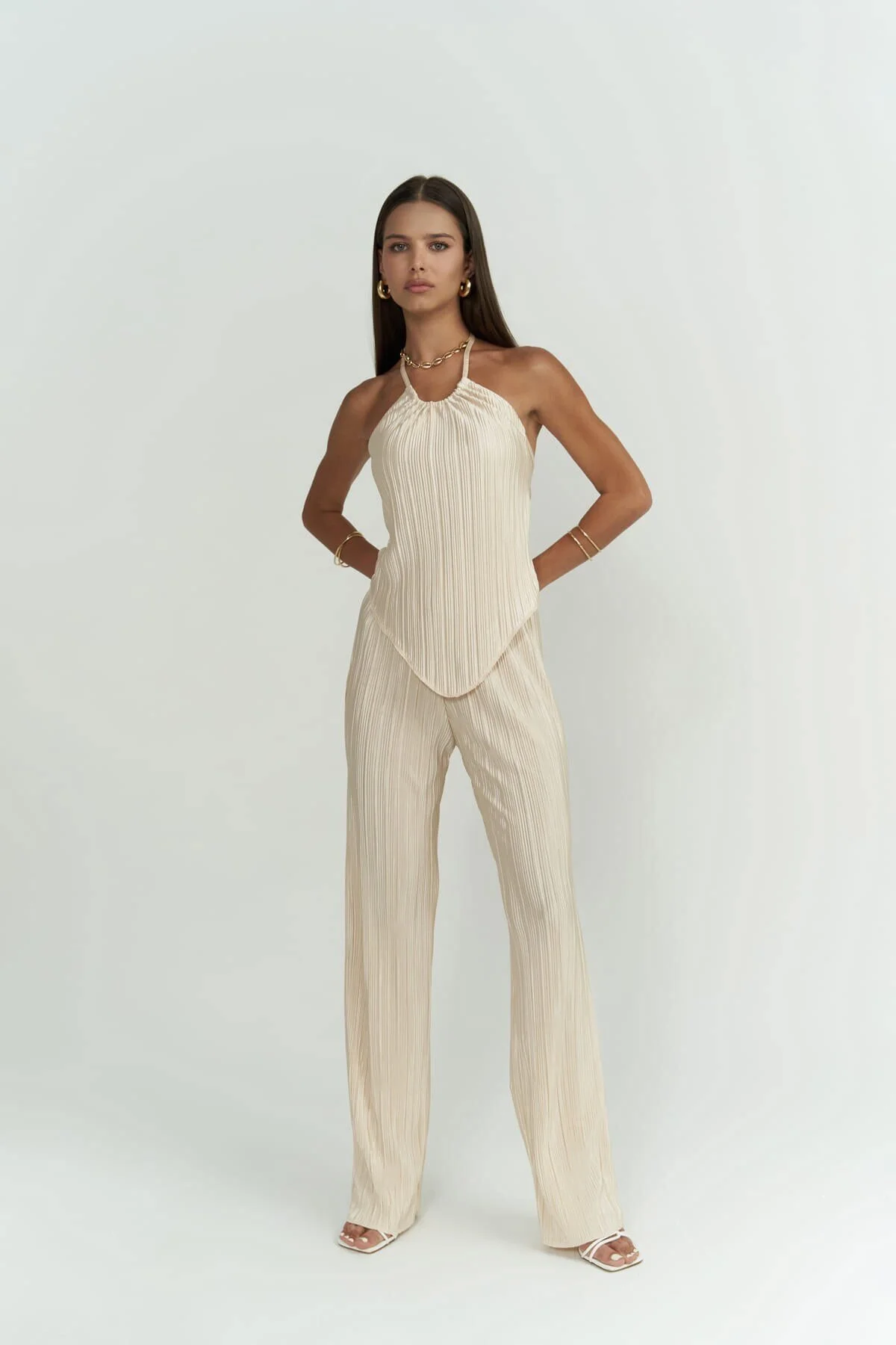 MAİ COLLECTİON  Zweiteiler - Rosa - Regular Fit