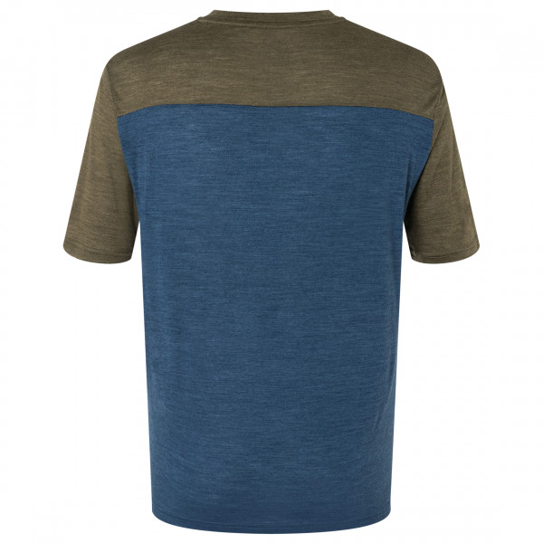 super.natural - Contrast Tee - Merinoshirt