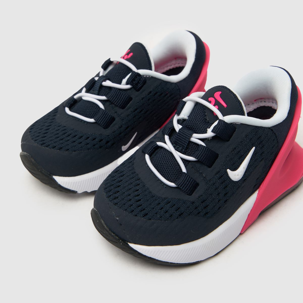 Nike marinblå Air Max 270 Go flickor småbarnsskor