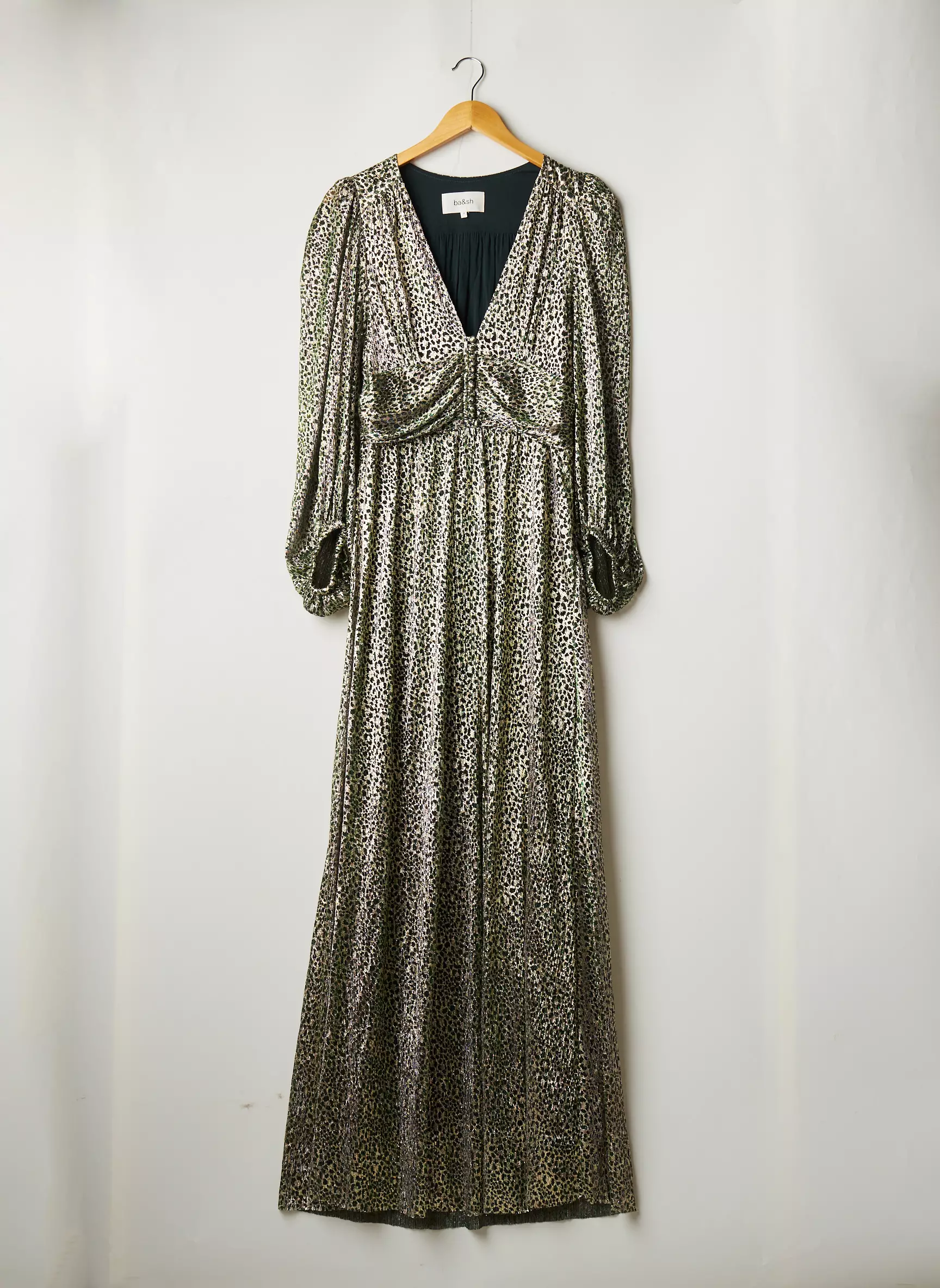 Ba Sh Robes Longues Femme couleur vert