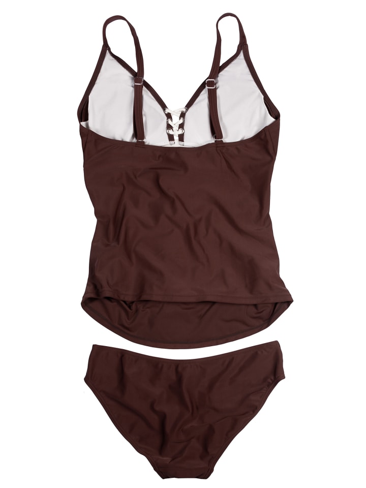 petit amour Umstandsbademode ALYSSA Tankini in Mocca-Creme günstig kaufen
