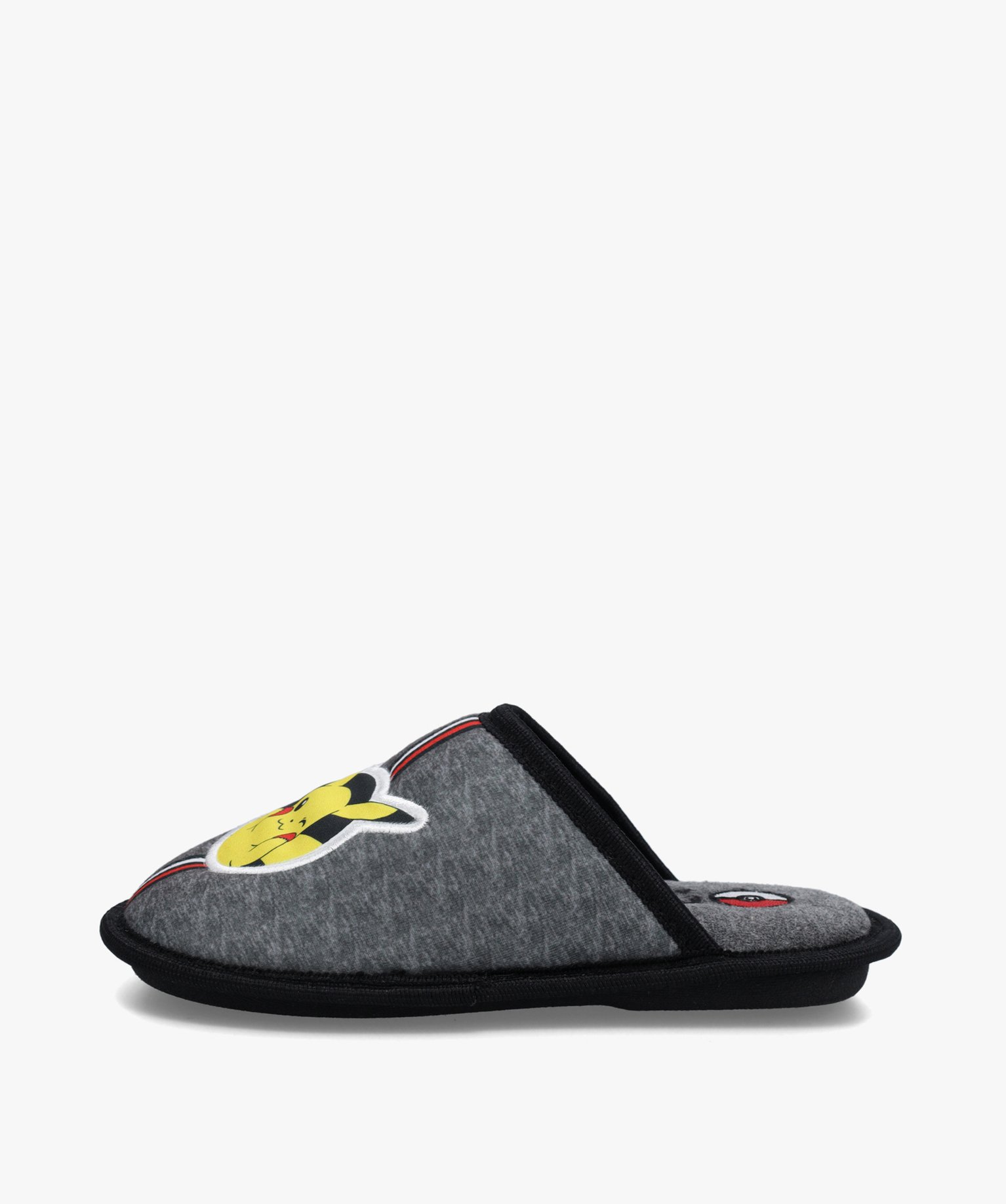 Chaussons Garçon mules en jersey Pikachu - Pokémon gris | GEMO