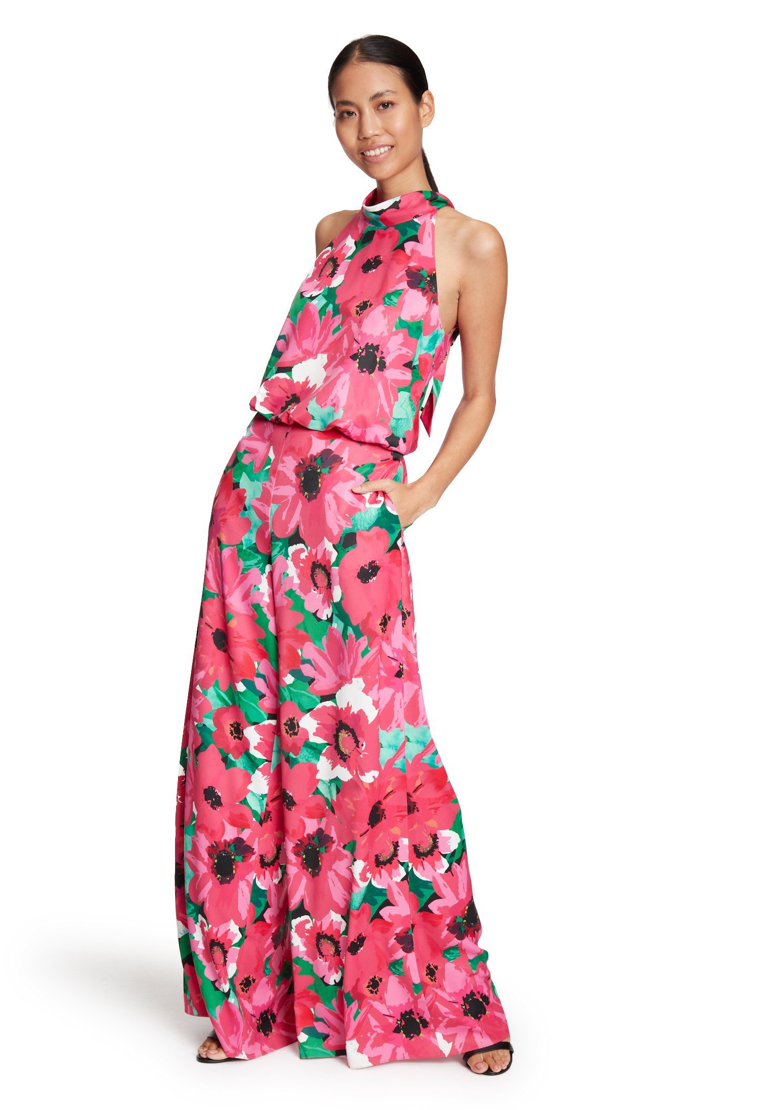 Vera Mont Jumpsuit mit Blumenprint (1-tlg) Druck