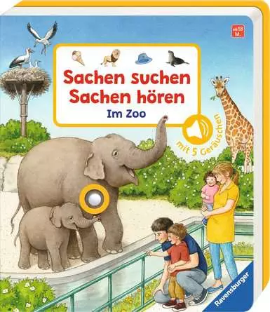 Sachen suchen, Sachen hören: Im Zoo