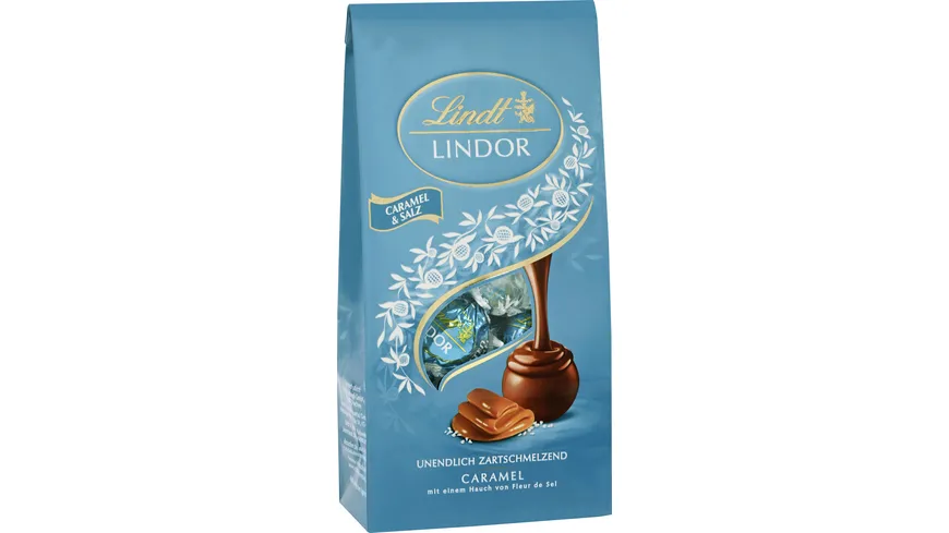 Lindt Lindor Beutel Caramel&Salz 137 g