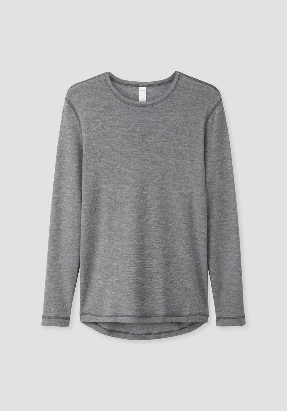 Funktions-Langarmshirt mit Bio-Merinowolle und Seide
