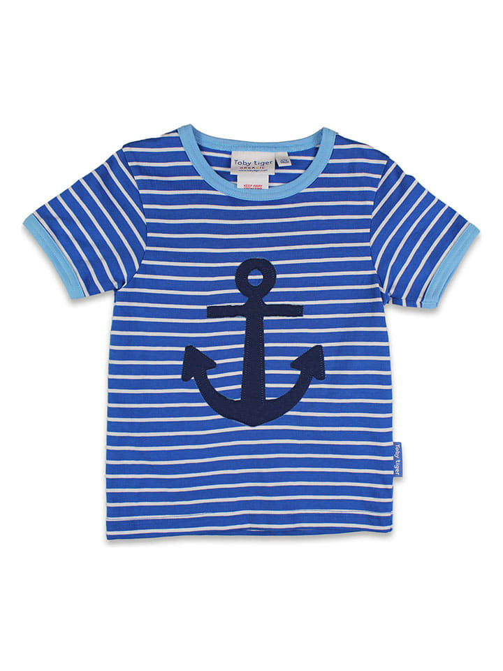 Toby Tiger Shirt in Blau günstig kaufen