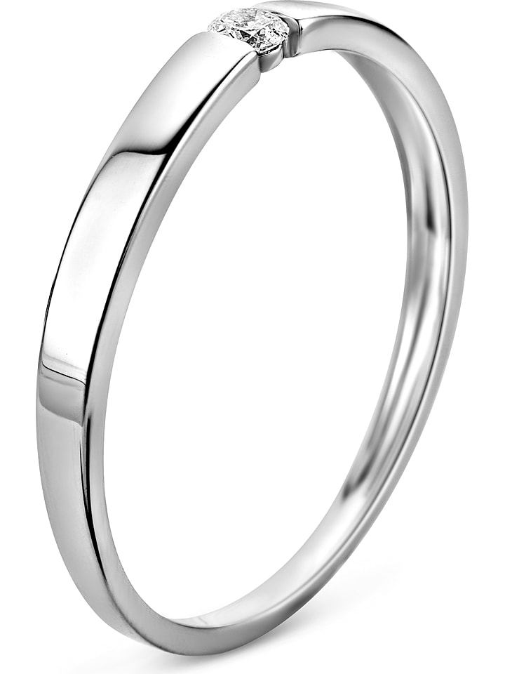Diamant Exquis Weißgold-Ring mit Diamant günstig kaufen