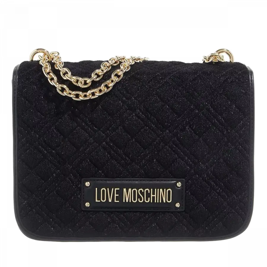 Love Moschino - Love Moschino Shoulder Bags Textil Black - schwarz