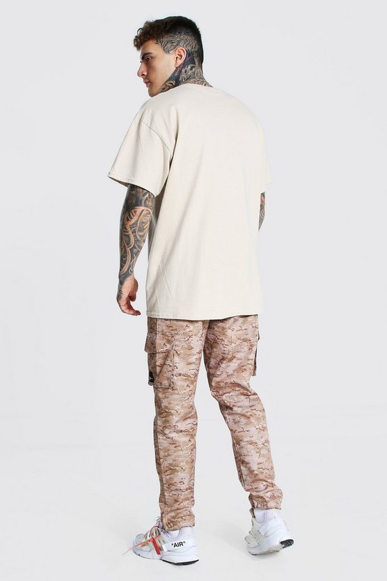Oversize T-Shirt mit Limited Edition Monaco Print