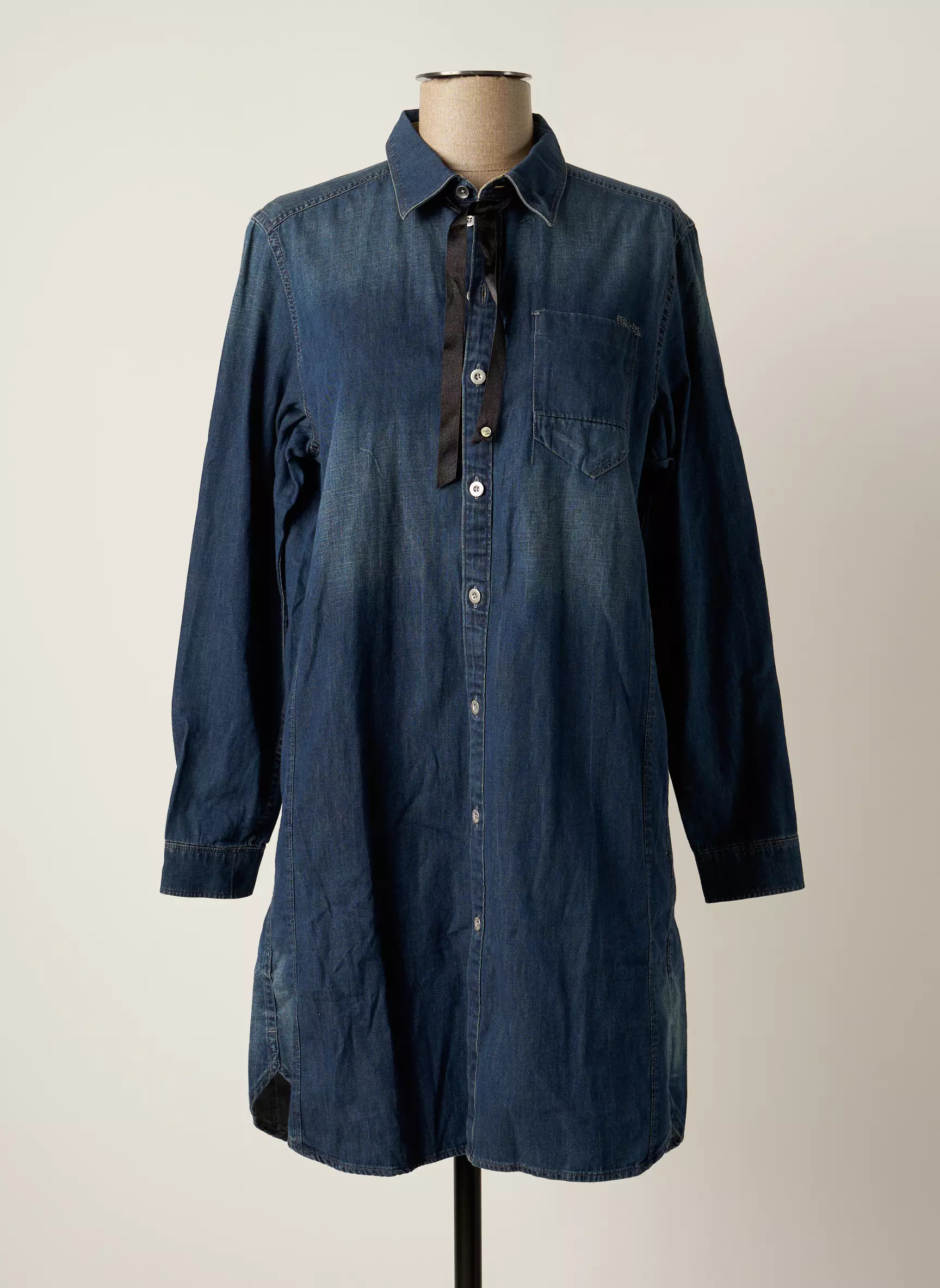 G Star Robes Courtes Femme couleur bleu