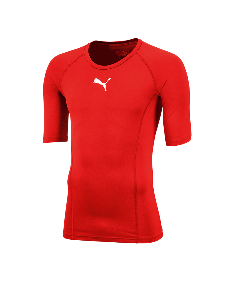PUMA LIGA Baselayer Shortsleeve Rot F01