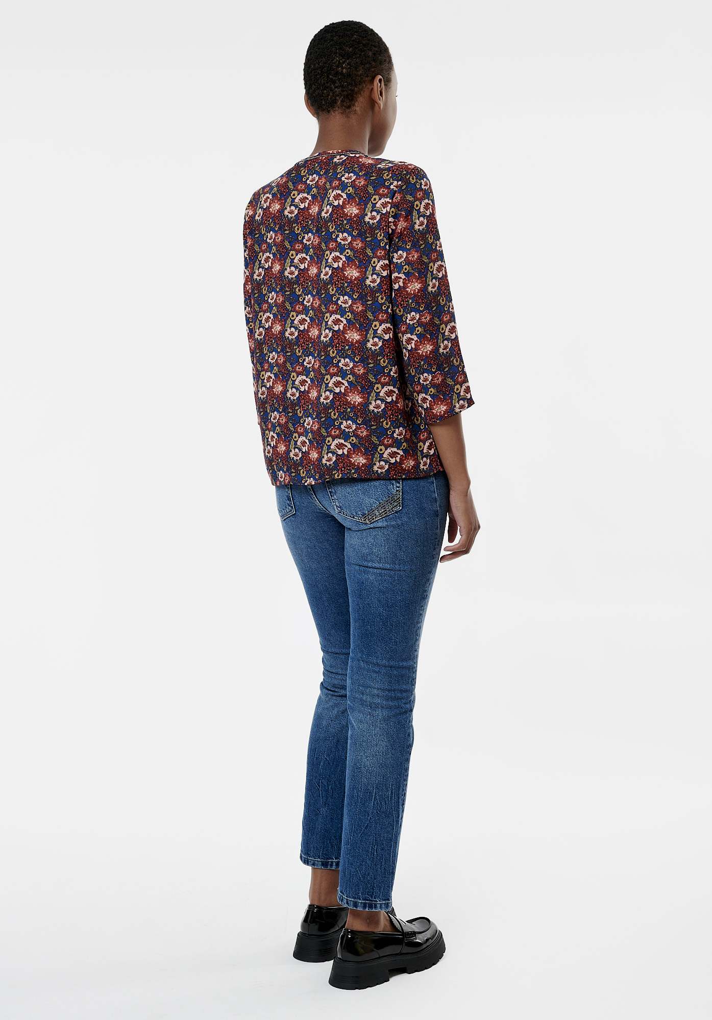 BARCY  Blouse fleurie femme