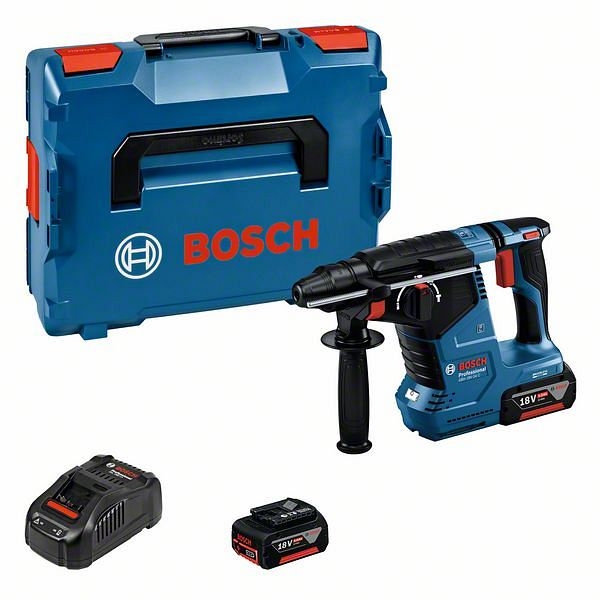 Bosch Blue 0611923003 GBH 18V-24 C Kombihammer 18V 5,0Ah Li-Ion in L-Boxx