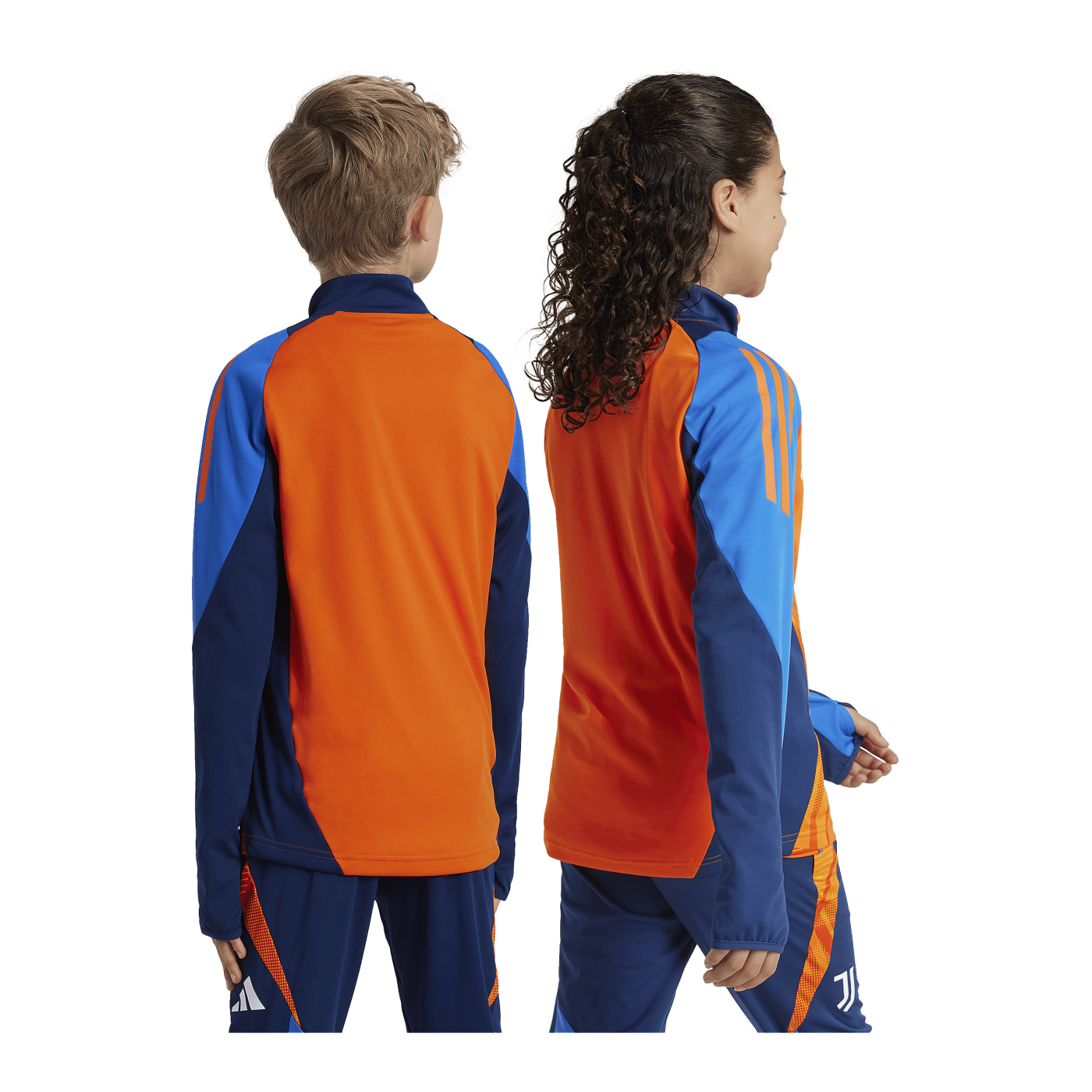 adidas Juventus Turin Sweatshirt Kids Orange