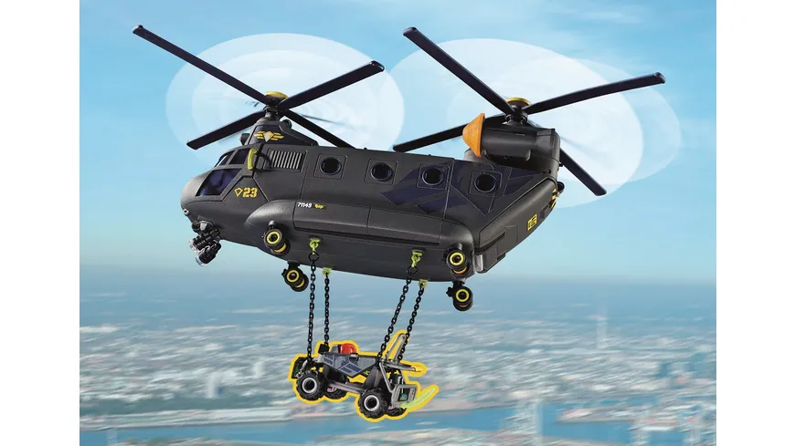 PLAYMOBIL 71149 - City Action - SWAT-Rettungsflugzeug