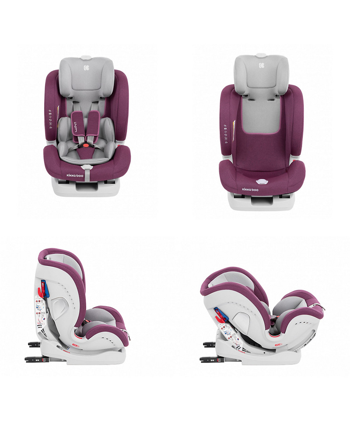 Kindersitz 4 in 1 Isofix Gruppe 0+1/2/3 Kindersitze