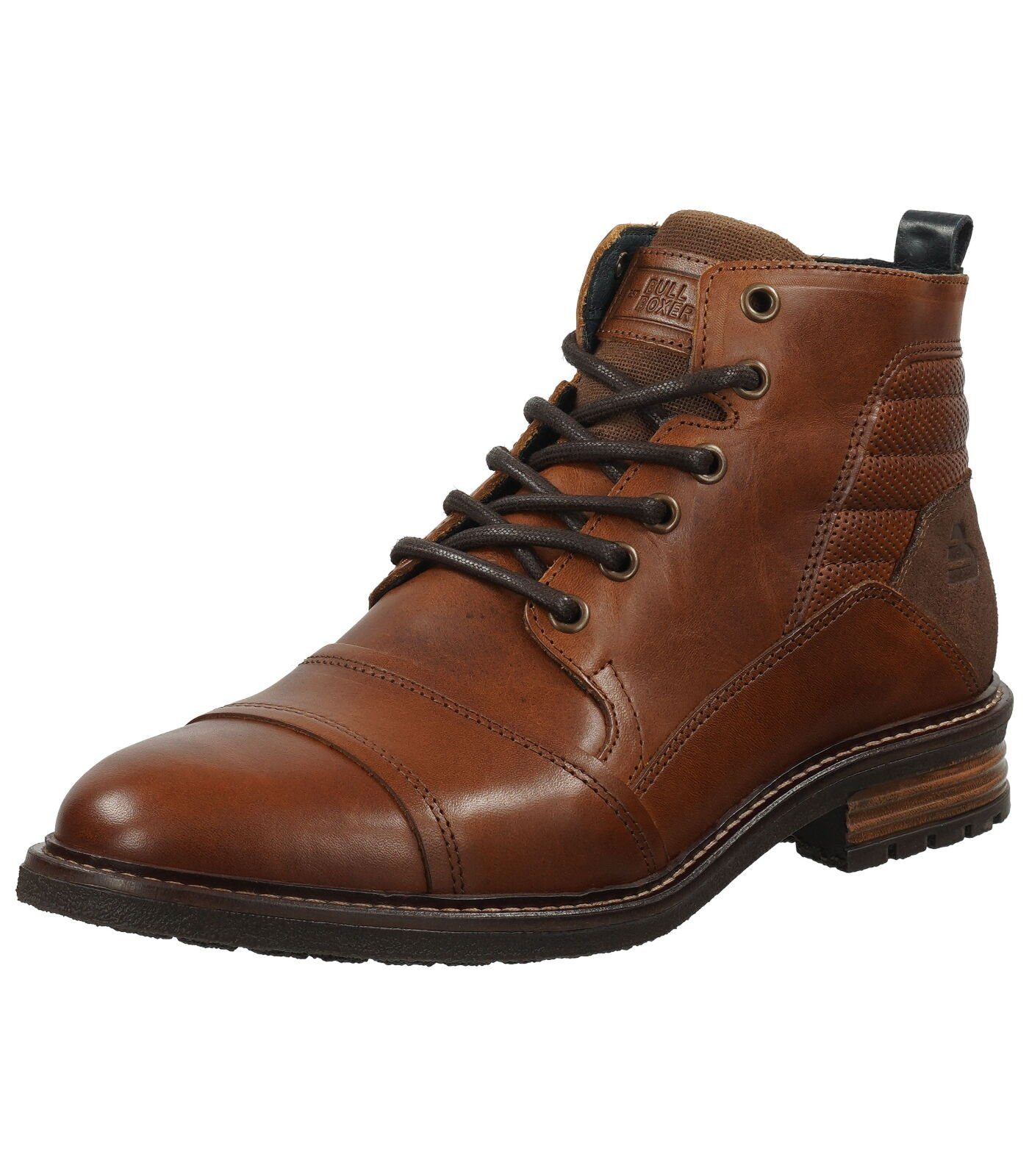 Bullboxer Stiefelette Leder Schnürstiefelette