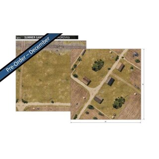 World of Tanks - Summer Game Mat double sided neoprene map 36