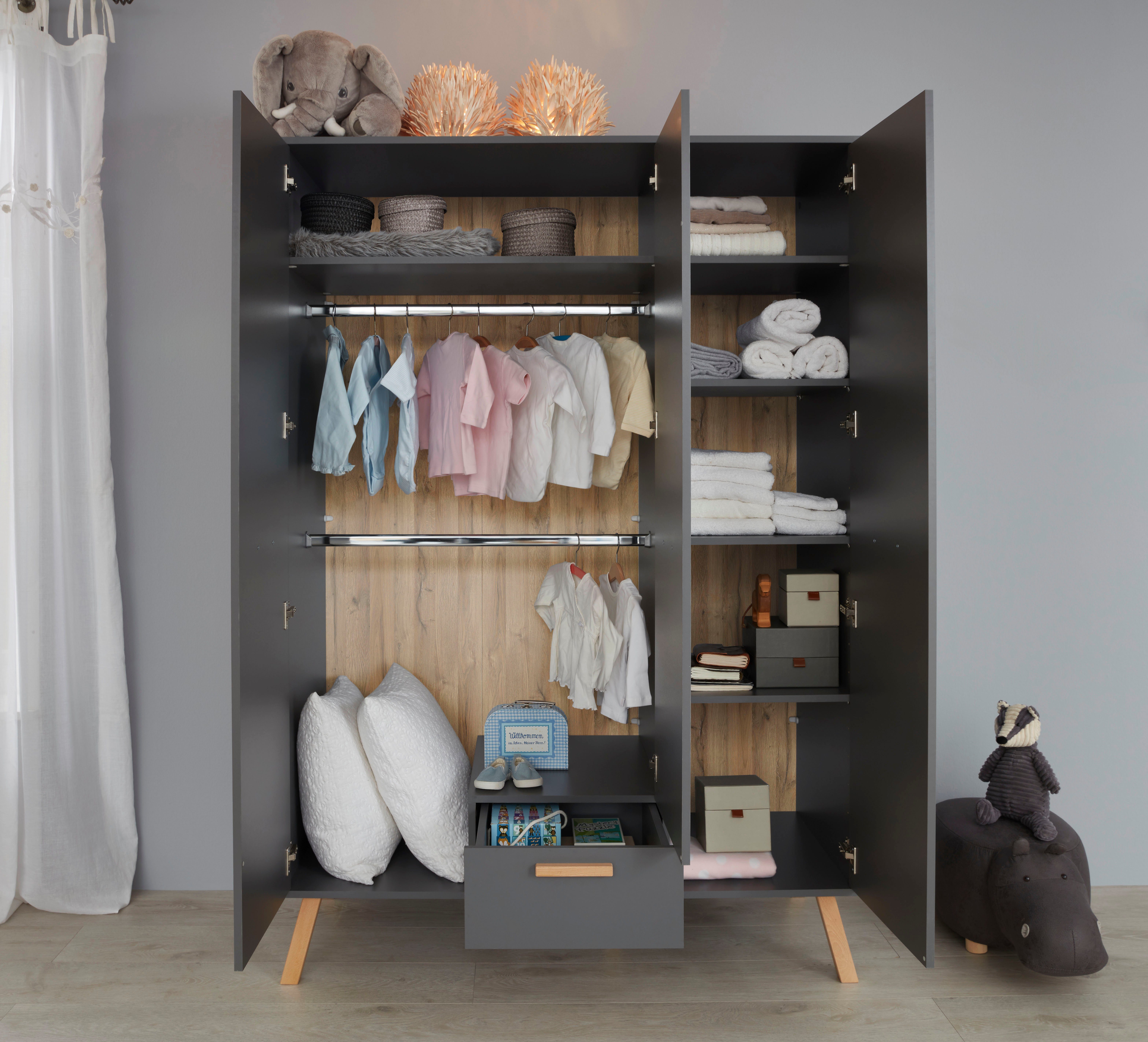 trendteam Kleiderschrank Mats 3 türig