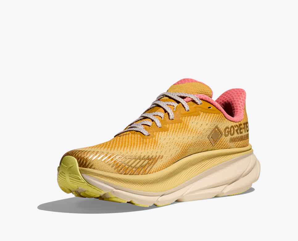 Stealth/Tech Clifton 9 GORE-TEX Varsity Yellow / Vanilla