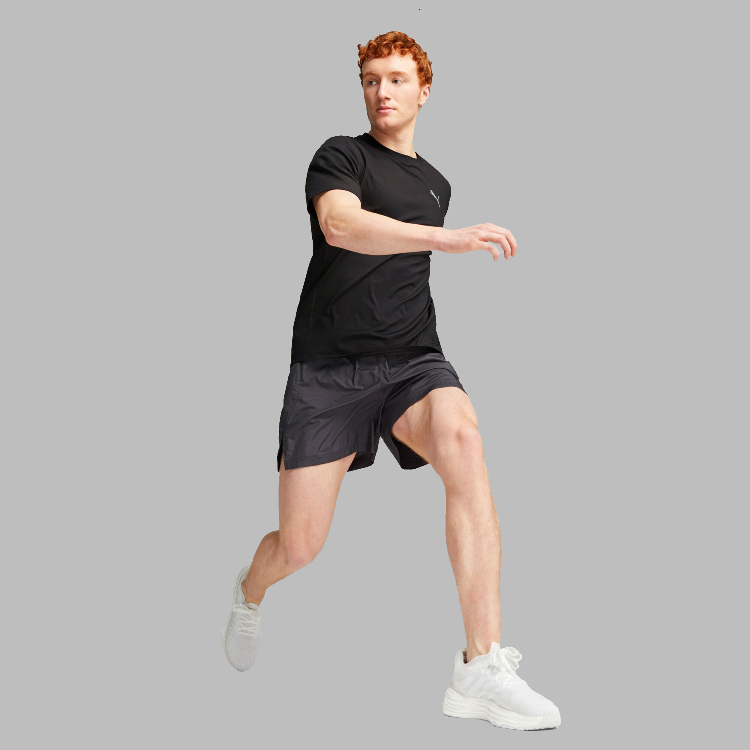 Run Cloudspun Laufshirt Herren - Schwarz