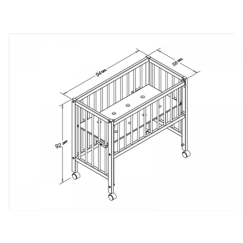 Lit cododo 90x50cm Maxi Boxspring