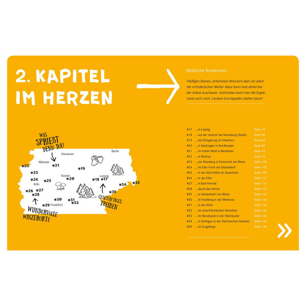 52 KLEINE &  GROßE ESKAPADEN IN DEUTSCHLAND - Reiseführer