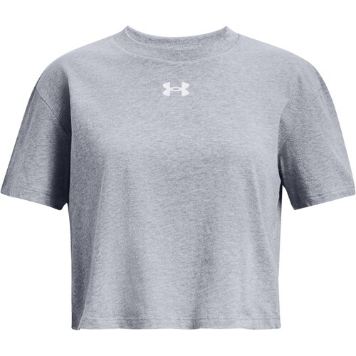 KINDER HEMD UA CROP SPORTSTYLE LOGO SS
