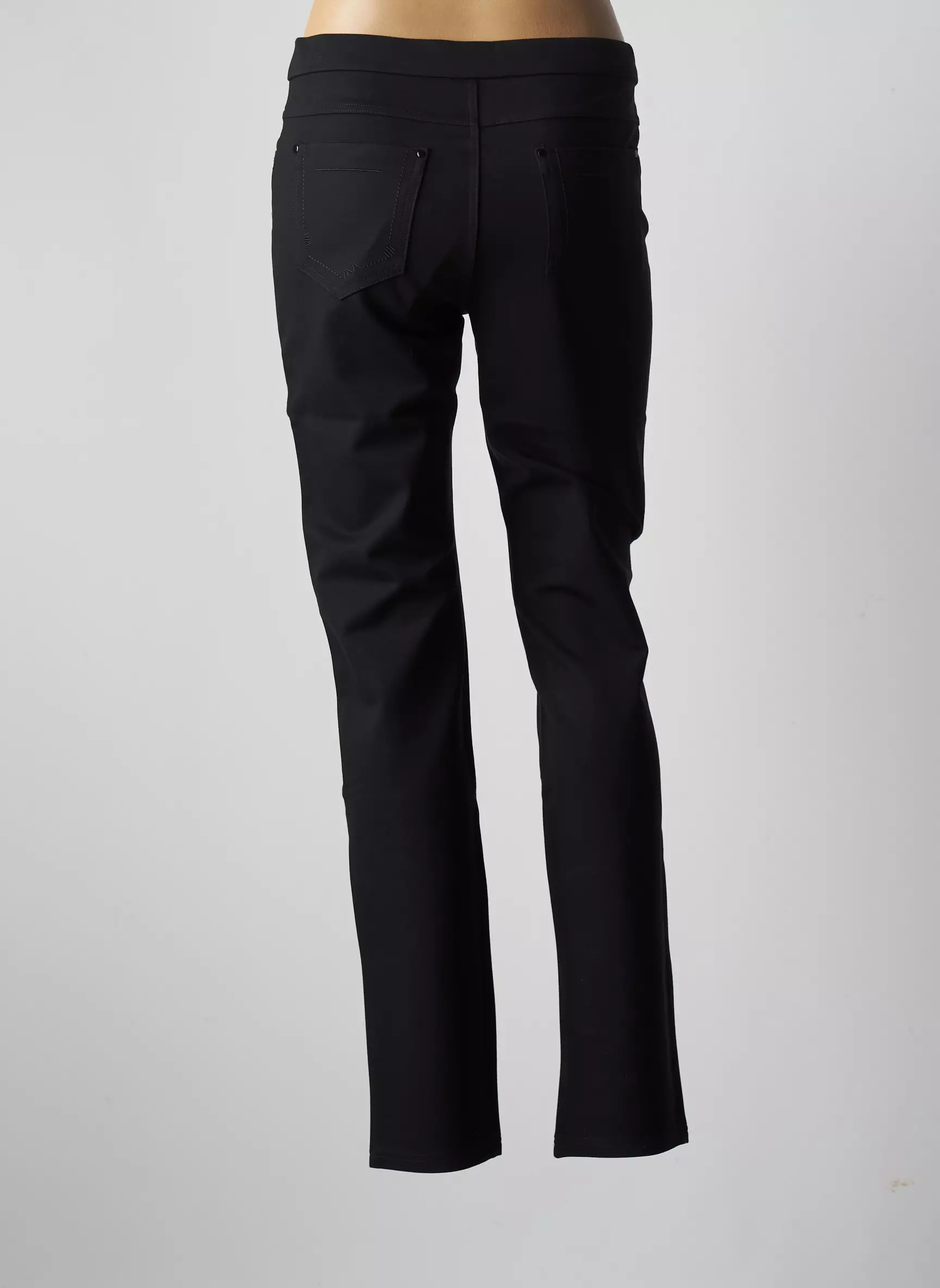 Youline Pantalons Slim Femme couleur noir