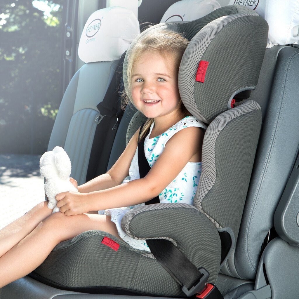 HEYNER Autokindersitz Autokindersitz + Isofix (15 bis 36 kg) schwarz