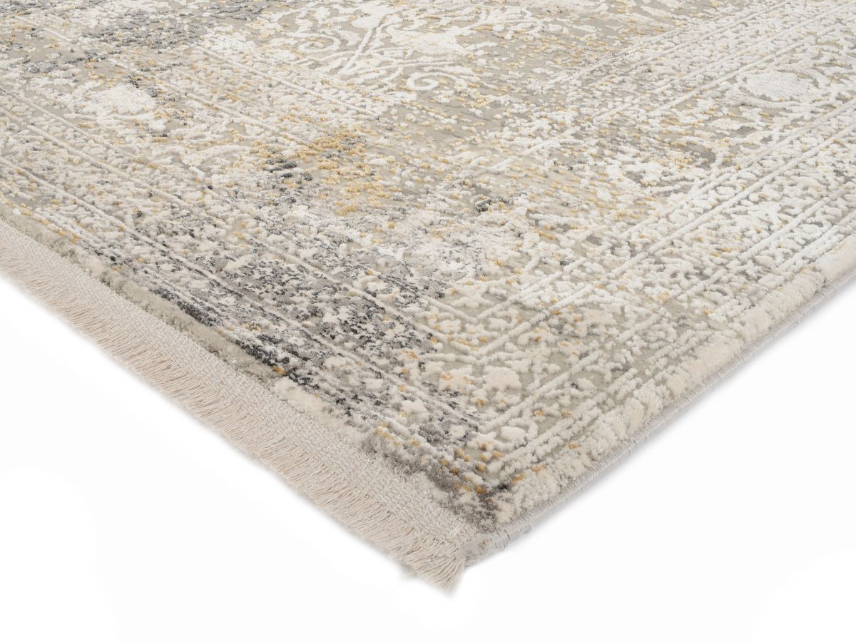 Webteppich Versailles Grau-Mix 67 x 130 cm