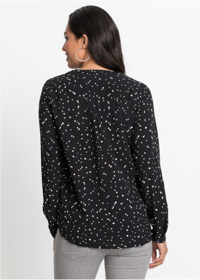 Bluse mit Pünktchen