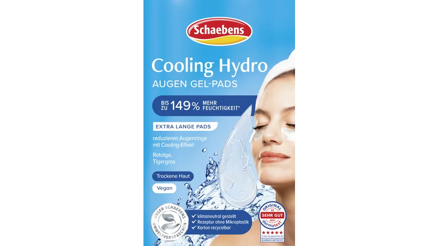 Schaebens Cooling Hydro Augen Gel-Pads
