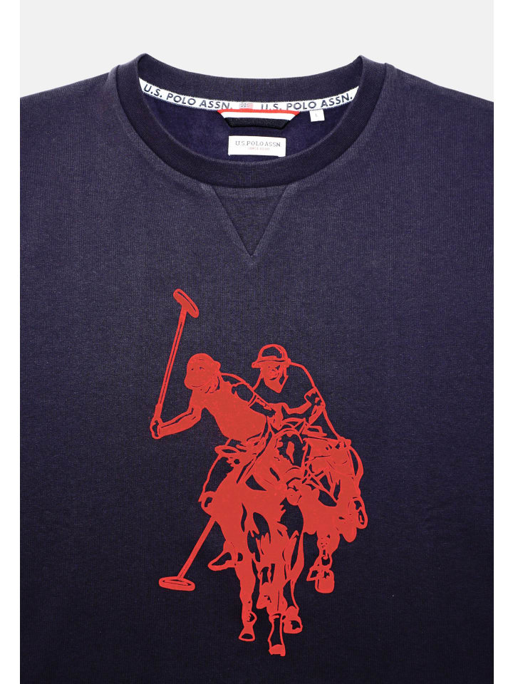 U.S. Polo Assn. Pullover in dunkelblau günstig kaufen