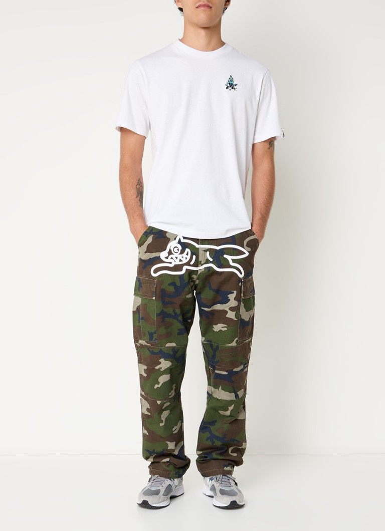 Pantaloni cargo Rectos cu spațiu camuflaj ICECREAM Running Dog