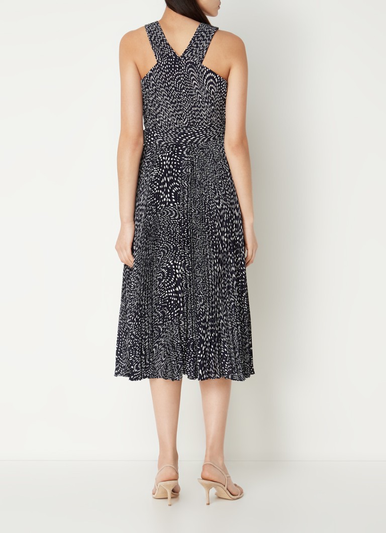 Vestido Phase Eight Petite Elsie en azul marino/marfil