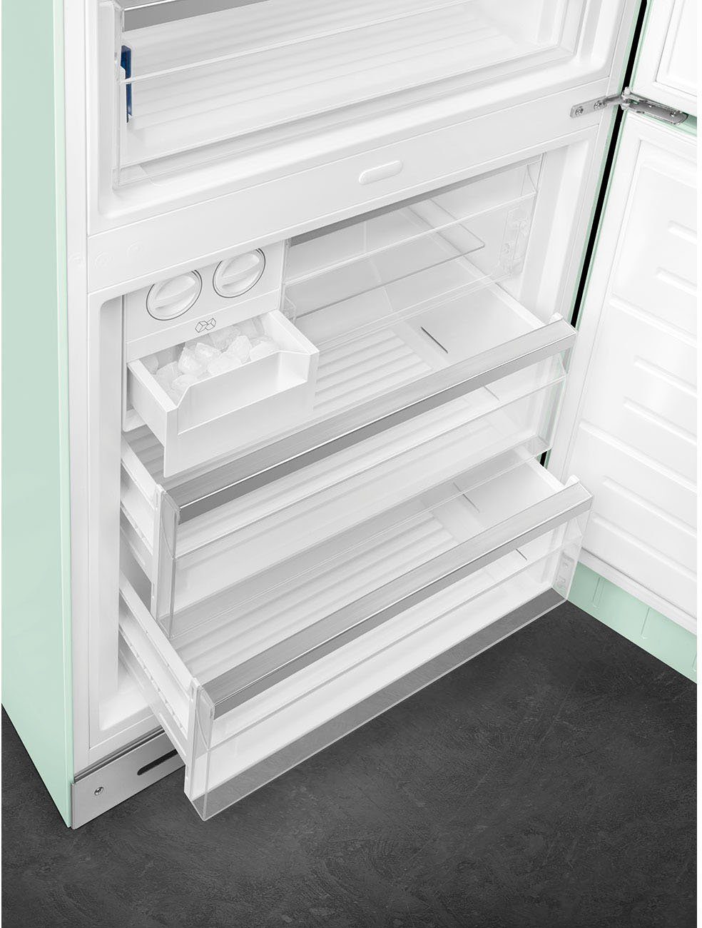 Smeg Kühl-/Gefrierkombination FAB38RPG5, 205 cm hoch, 70,6 cm breit