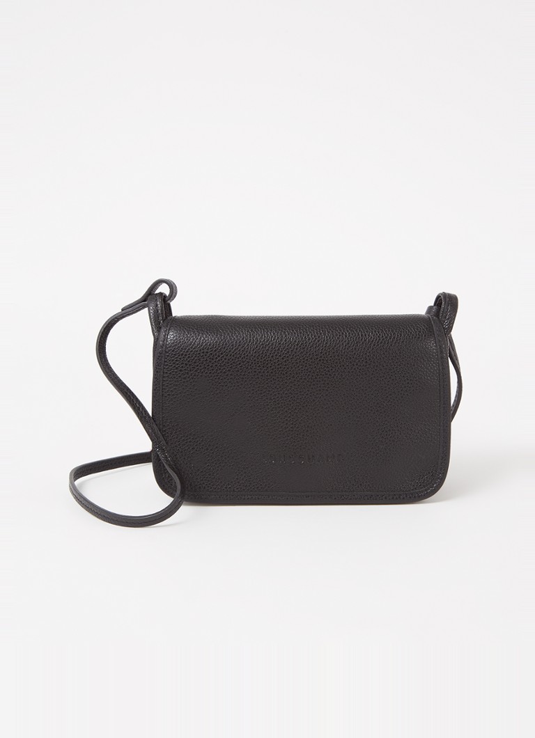 Longchamp Le Foulonné crossbody wallet made of leather