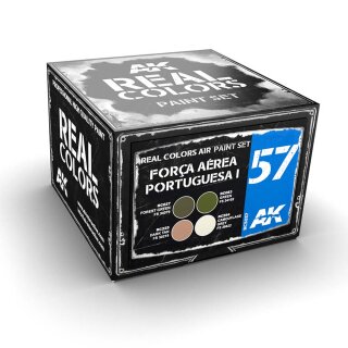 Real Colors Paint Set - Forca Aerea Portuguesa I
